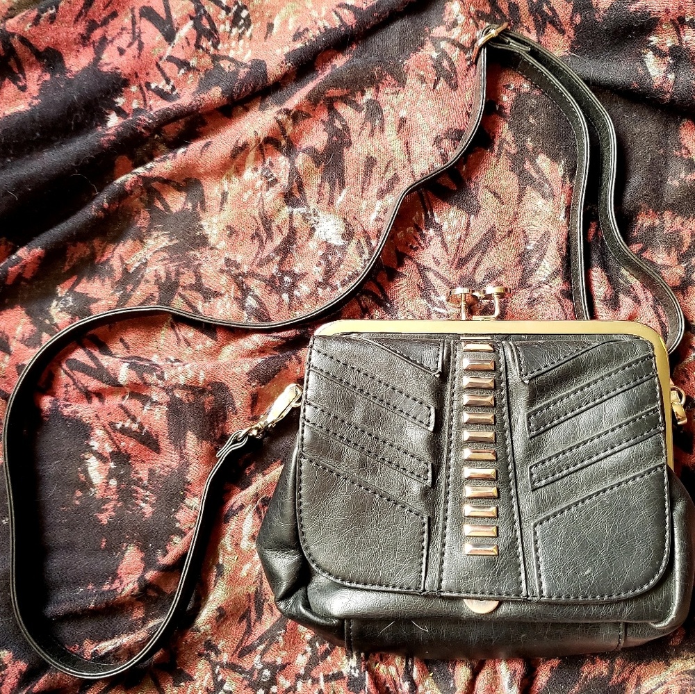 Deena & Ozzie Studded Crossbody Purse or Clutch